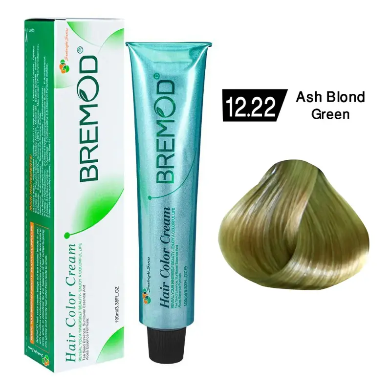 Bremod Hair Color Cream 12.22 Professional long lasting salon hair color