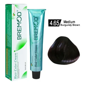 Bremod Hair Color Cream 4.65 Professional – Rich Dark Brown Hair Color