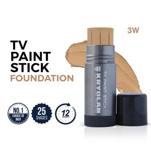 Kryolan TV Paint Stick 3W foundation Pakistan high coverage makeup stick