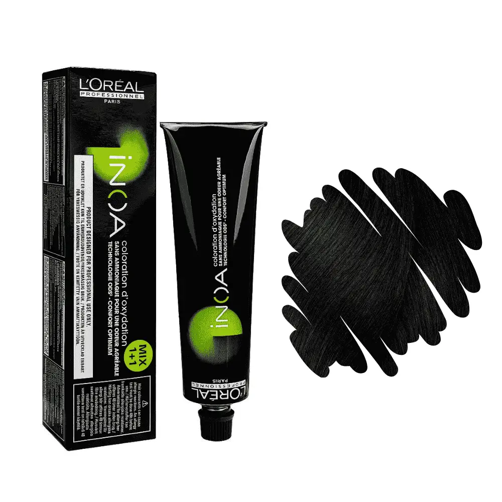 Loreal INOA 2 Darkest Brown hair color Pakistan ammonia free permanent dye