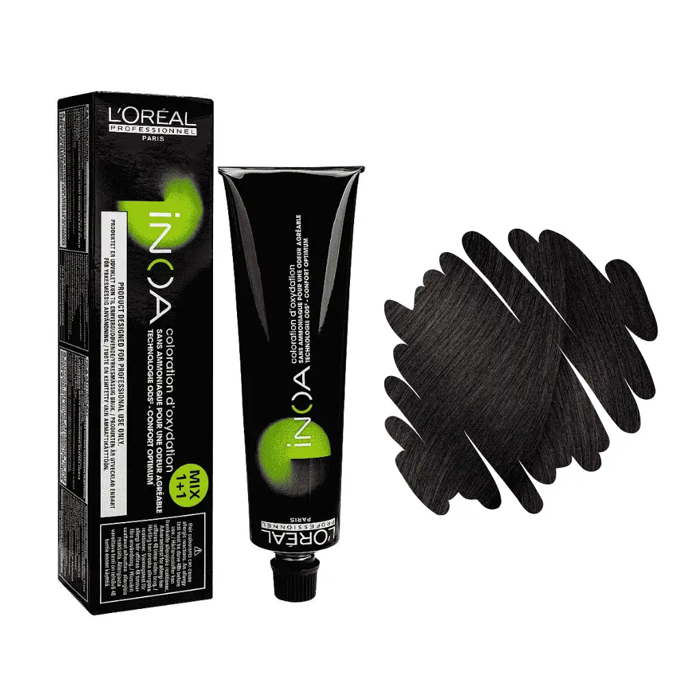 Loreal INOA 5.32 Light Golden Iridescent Brown hair color Pakistan ammonia free long lasting