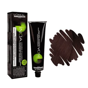 Loreal INOA 5.60 Intense Light Red Brown hair color Pakistan ammonia free long lasting