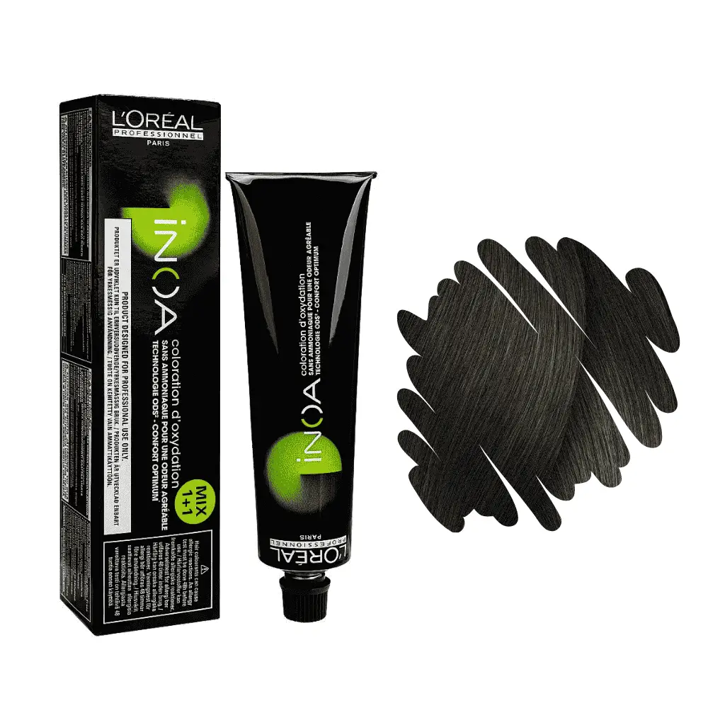 Loreal INOA 6.1 Dark Ash Blonde hair color Pakistan ammonia free long lasting