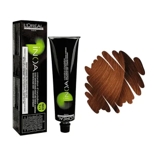Loreal INOA 7.4 Copper Blonde hair color Pakistan ammonia free long lasting
