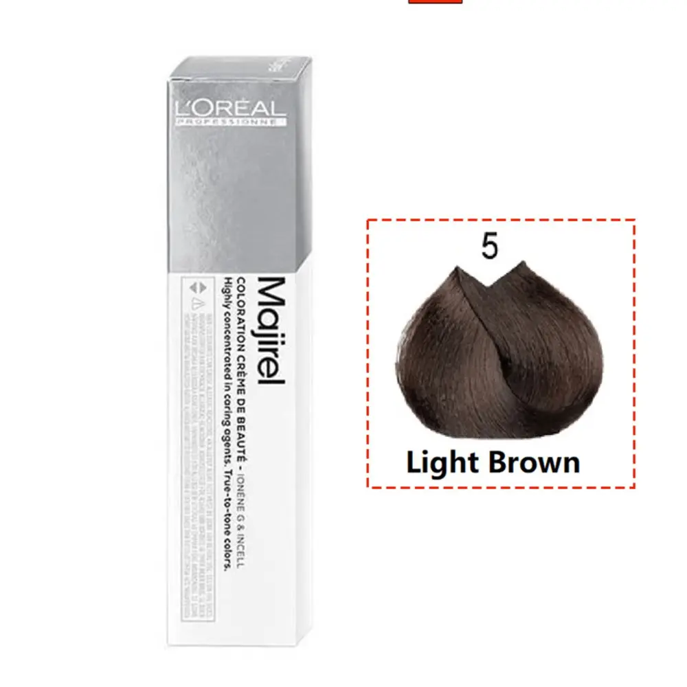 L’Oréal Professionnel Majirel 5 Light Brown 60ml permanent hair color