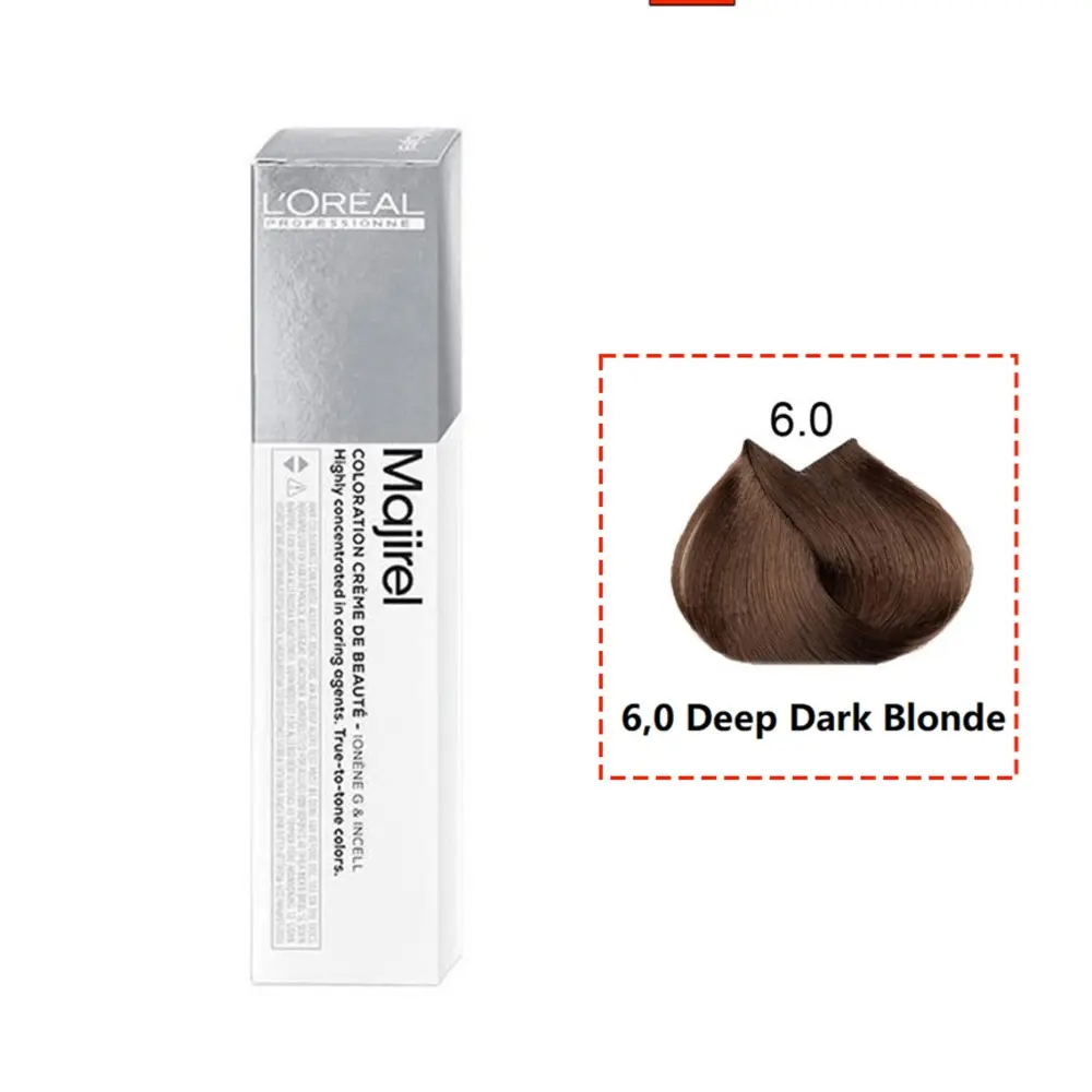L’Oréal Professionnel Majirel 6.0 Deep Dark Blonde 60ml permanent hair color