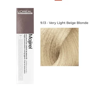 L’Oréal Professionnel Majirel 9.13 Very Light Beige Blonde 60ml permanent hair color