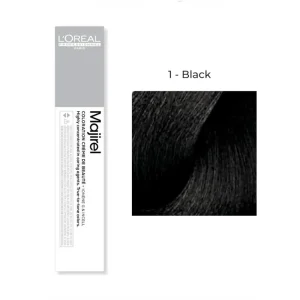 L’Oréal Professionnel Majirel Hair Color 1 Black 60ml – Long-Lasting Salon Hair Color Pakistan