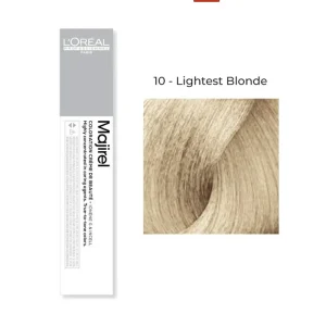 L’Oréal Majirel 10 lightest blonde permanent hair color 60ml Pakistan
