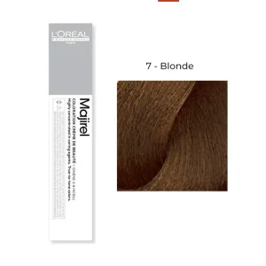 L’Oréal Professionnel Majirel Hair Color 7 Blonde 60ml – Permanent Salon Hair Dye with Gray Coverage Pakistan