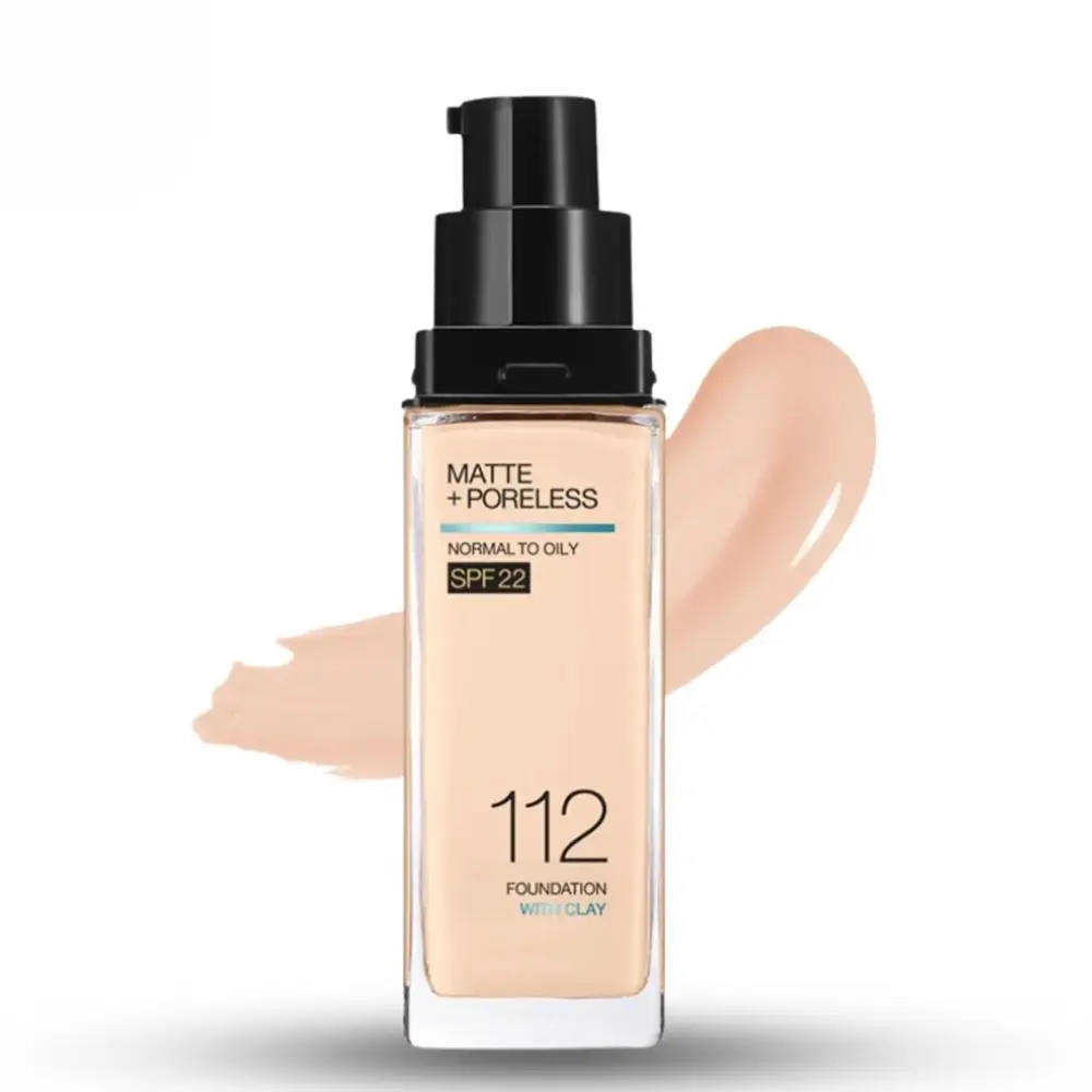 Maybelline Fit Me Foundation 112 Natural Ivory Pakistan matte coverage