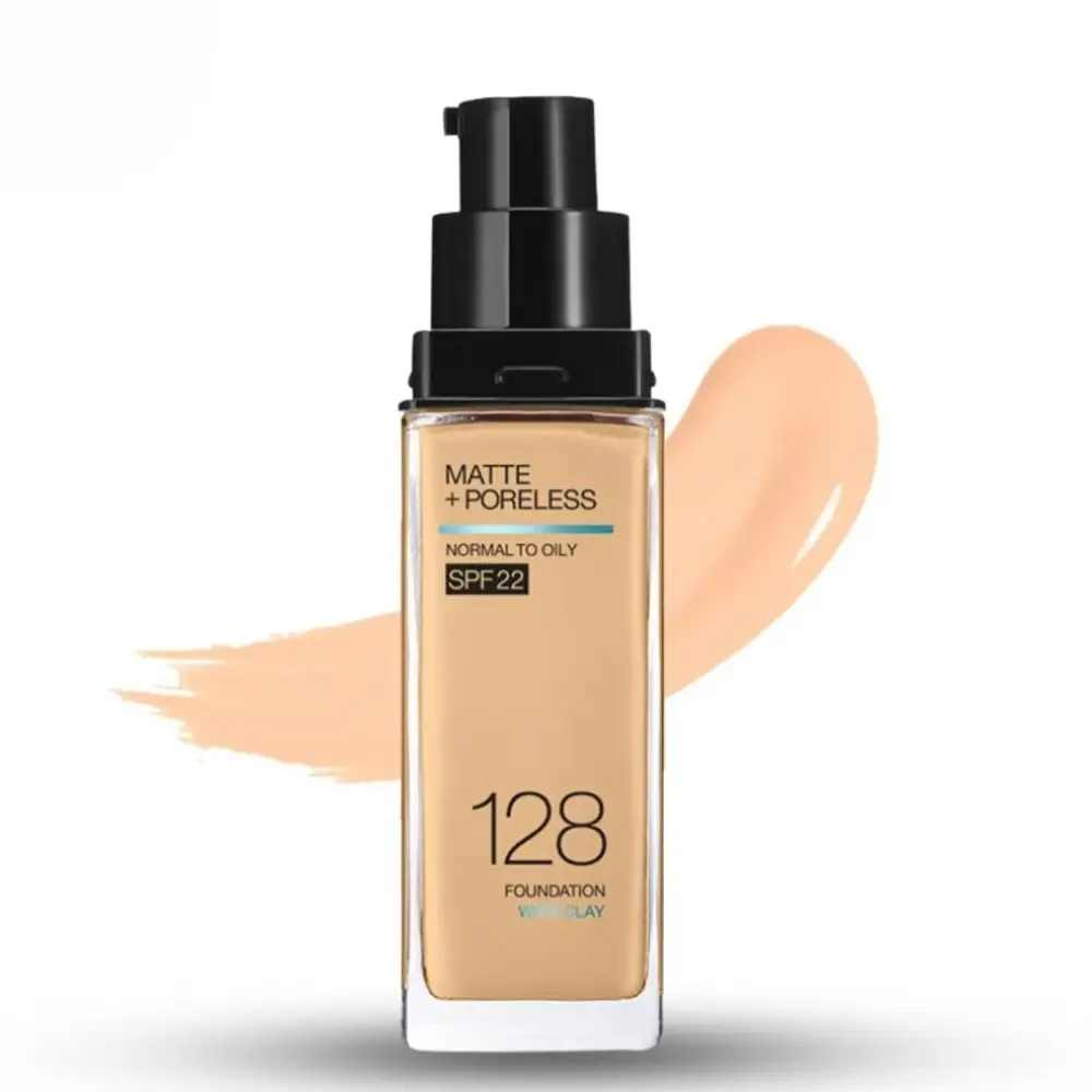 Maybelline Fit Me Foundation 128 Warm Nude Pakistan matte coverage