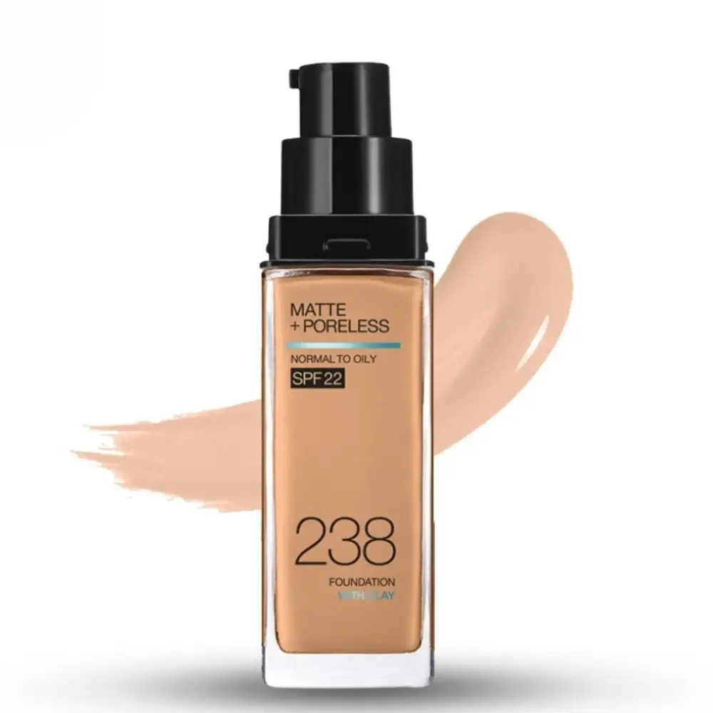Maybelline Fit Me Foundation 238 Rich Tan Pakistan matte coverage